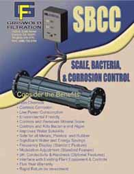 Grisworld Filtration Scale, Bacteria & Corrosion Control (SBCC) Electronic Precipitator
