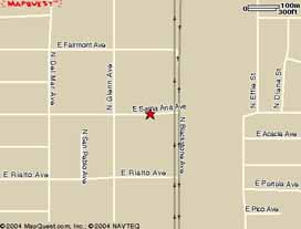 Map: Filtrite Corporate Location in Fresno, CA